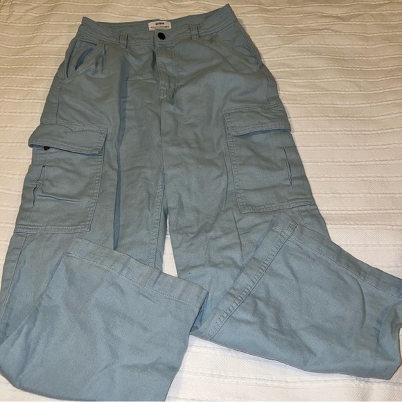 Cotton On Pants - Cotton On Sky Blue Casual Pants